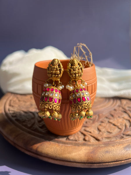 Nagas Lakshmi jhumkas