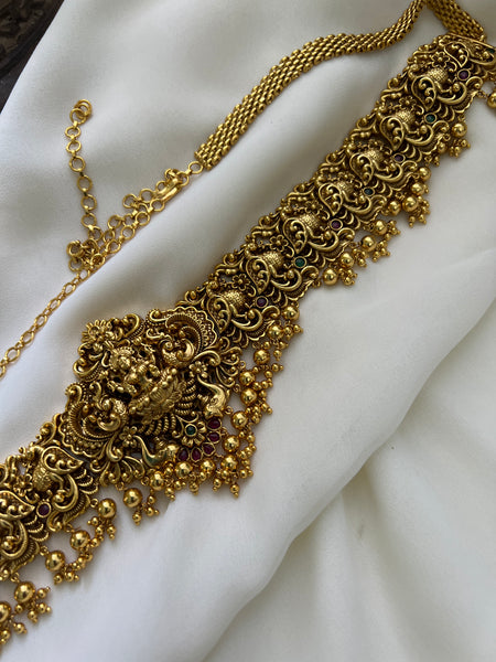 Nagas Lakshmi bridal hip chain