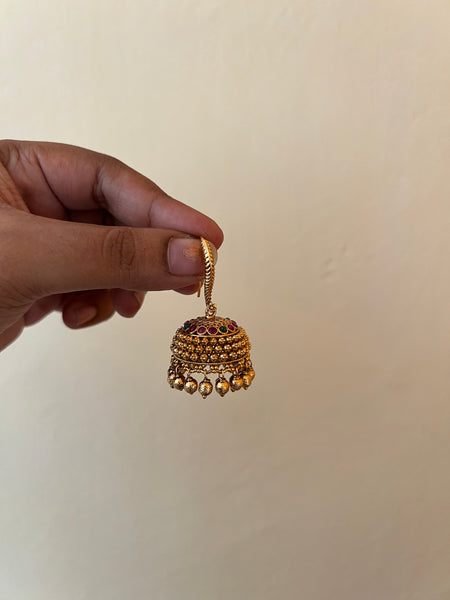 Bridal kemp hook jhumkas