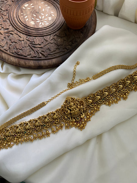 Nagas Lakshmi bridal hip chain