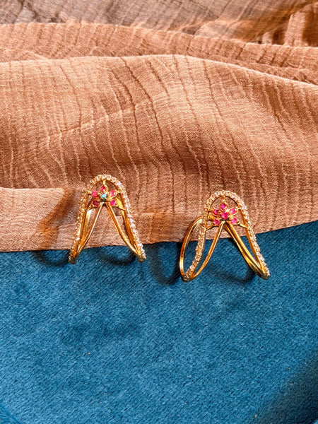 Floral vaanki Ring