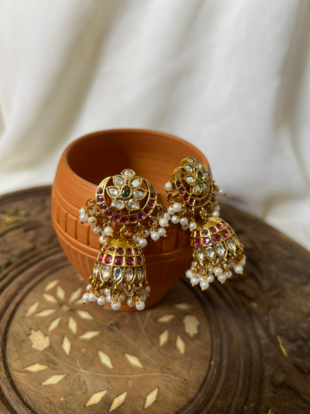 Kemp Chaand jhumkas