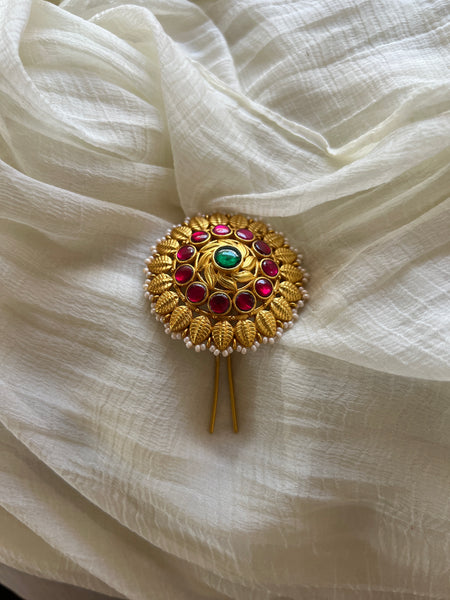 Kundan chakra jumbo choti