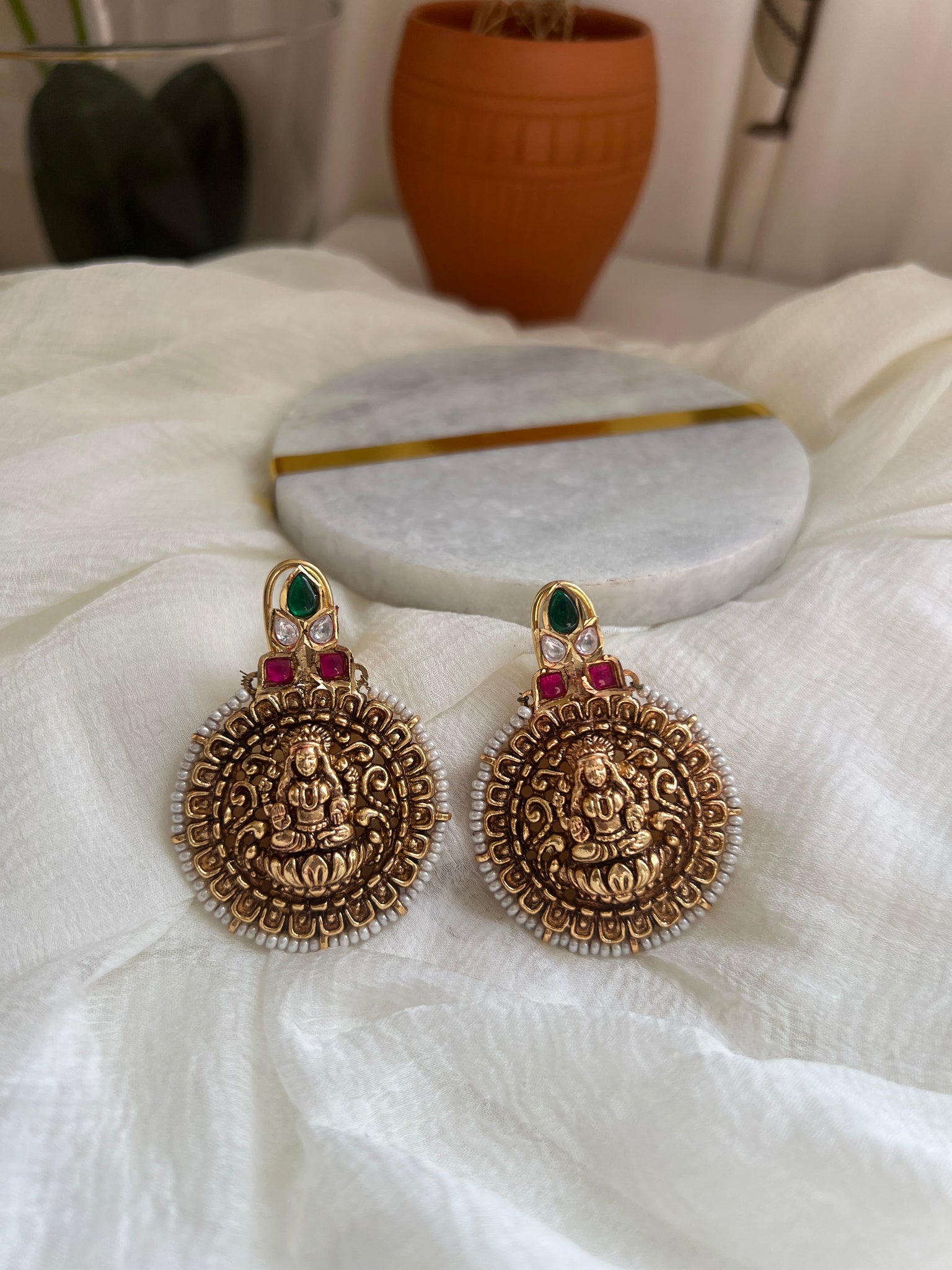 Kundan Lakshmi studs