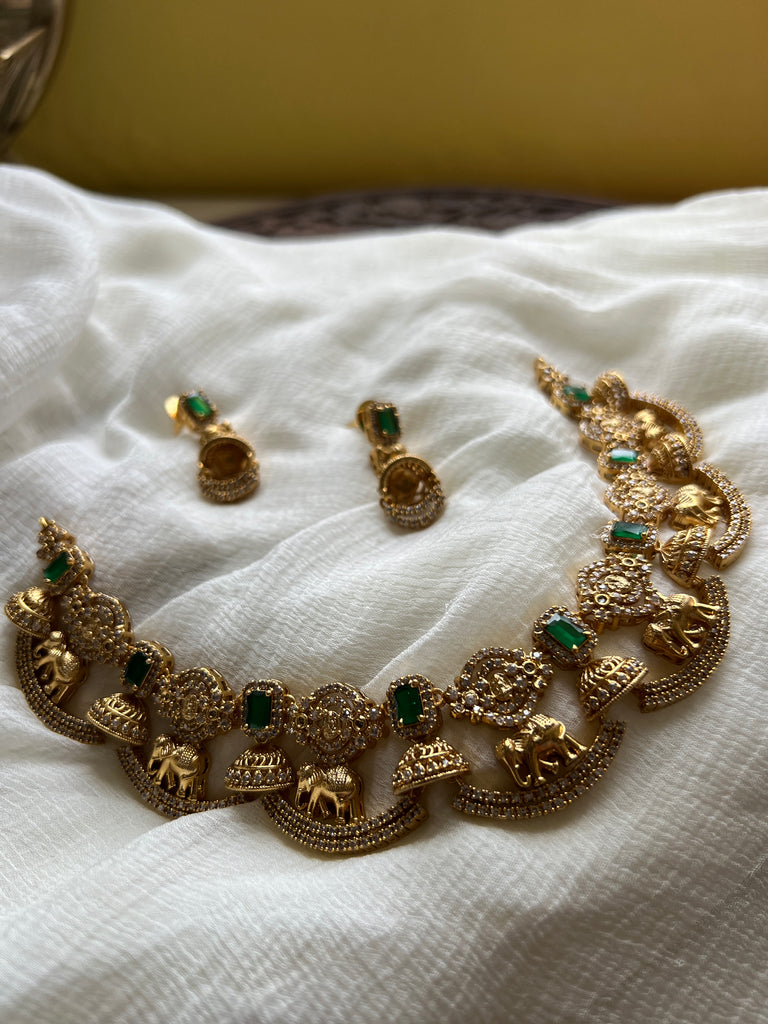 Jhumka necklace 2025