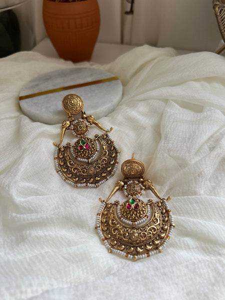 Kundan parrot Jumbo Chaandbalis