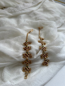 Kemp matte earring chain
