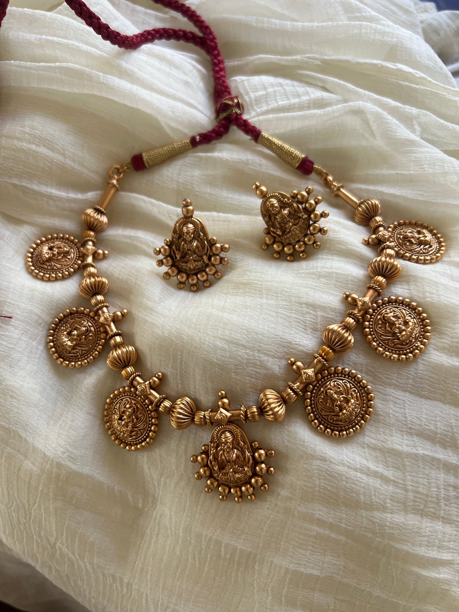 Nagas Lakshmi Dori necklace