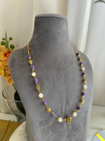 Semi precious bead maala