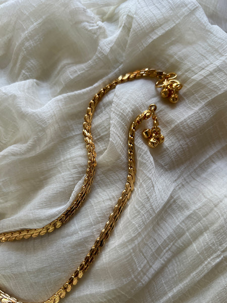 Gold look alike anklets A