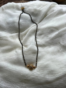 Stone sphere mangalsutra