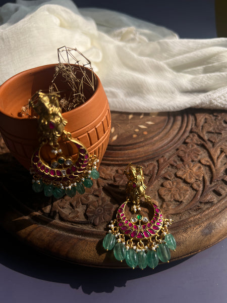 Ganesha Kundan Chaandbalis