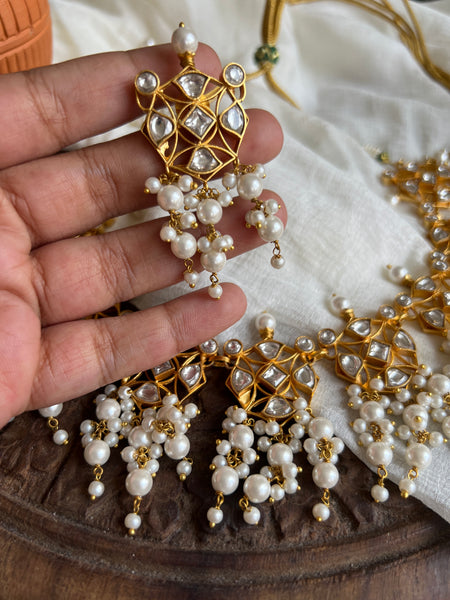 Parineeti kundan necklace with studs