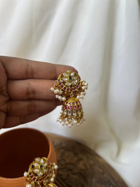 Kemp Chaand jhumkas