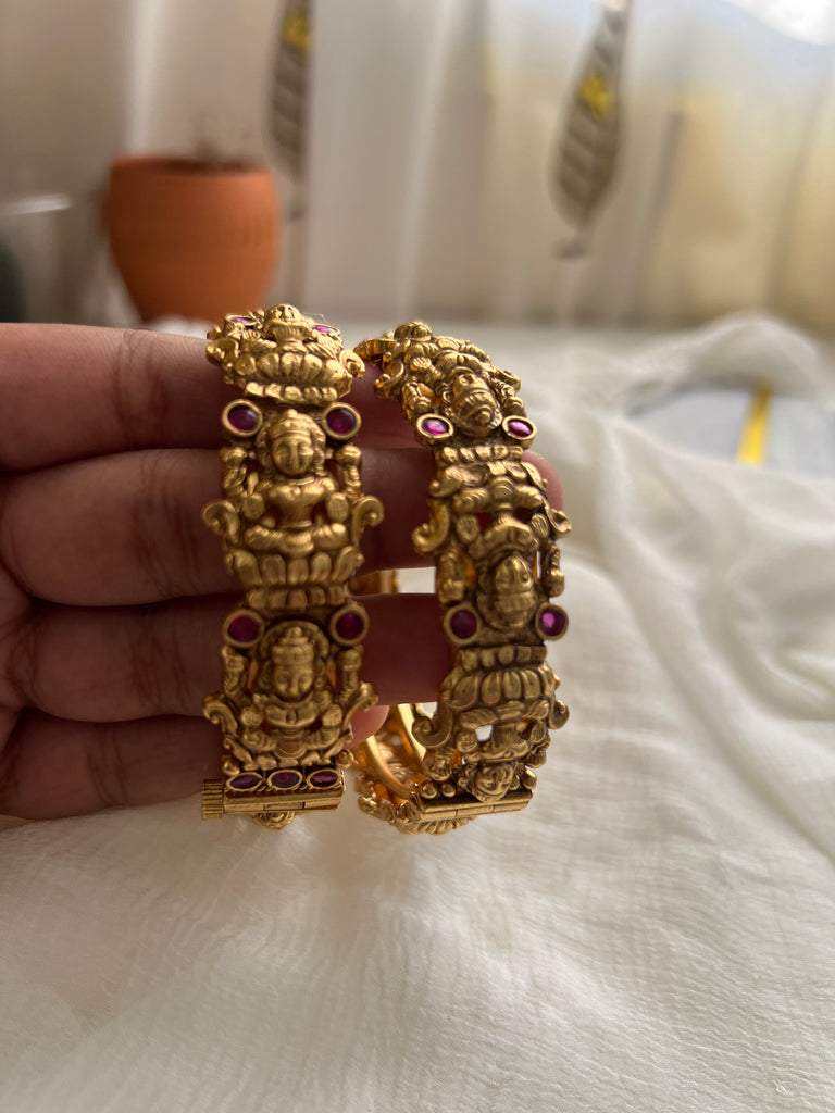 Buy Temple Work Embossed Bangle/ Gold Plated Temple Work Bangles/ South  Indian Temple Work Bangle/ Gold Tone Bangle/ Temple Work Bangle Online in  India - Etsy | Bangles jewelry designs, Antique necklaces