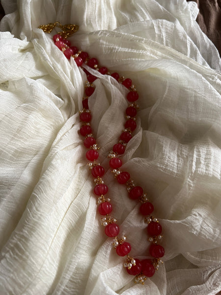 Pumpkin bead maala