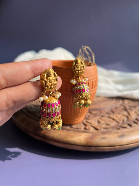 Nagas Lakshmi jhumkas