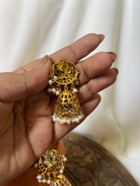 Kemp Chaand jhumkas