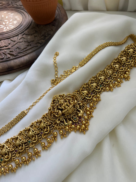 Nagas Lakshmi bridal hip chain