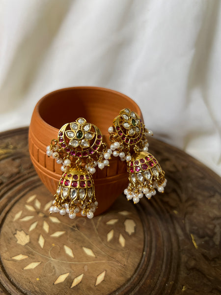 Kemp Chaand jhumkas