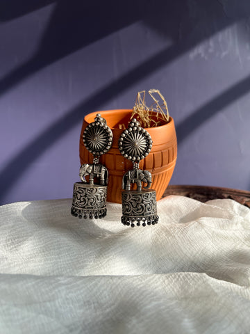 Elephant jhumkas