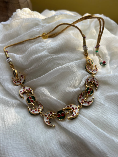 Kundan look alike chaand choker