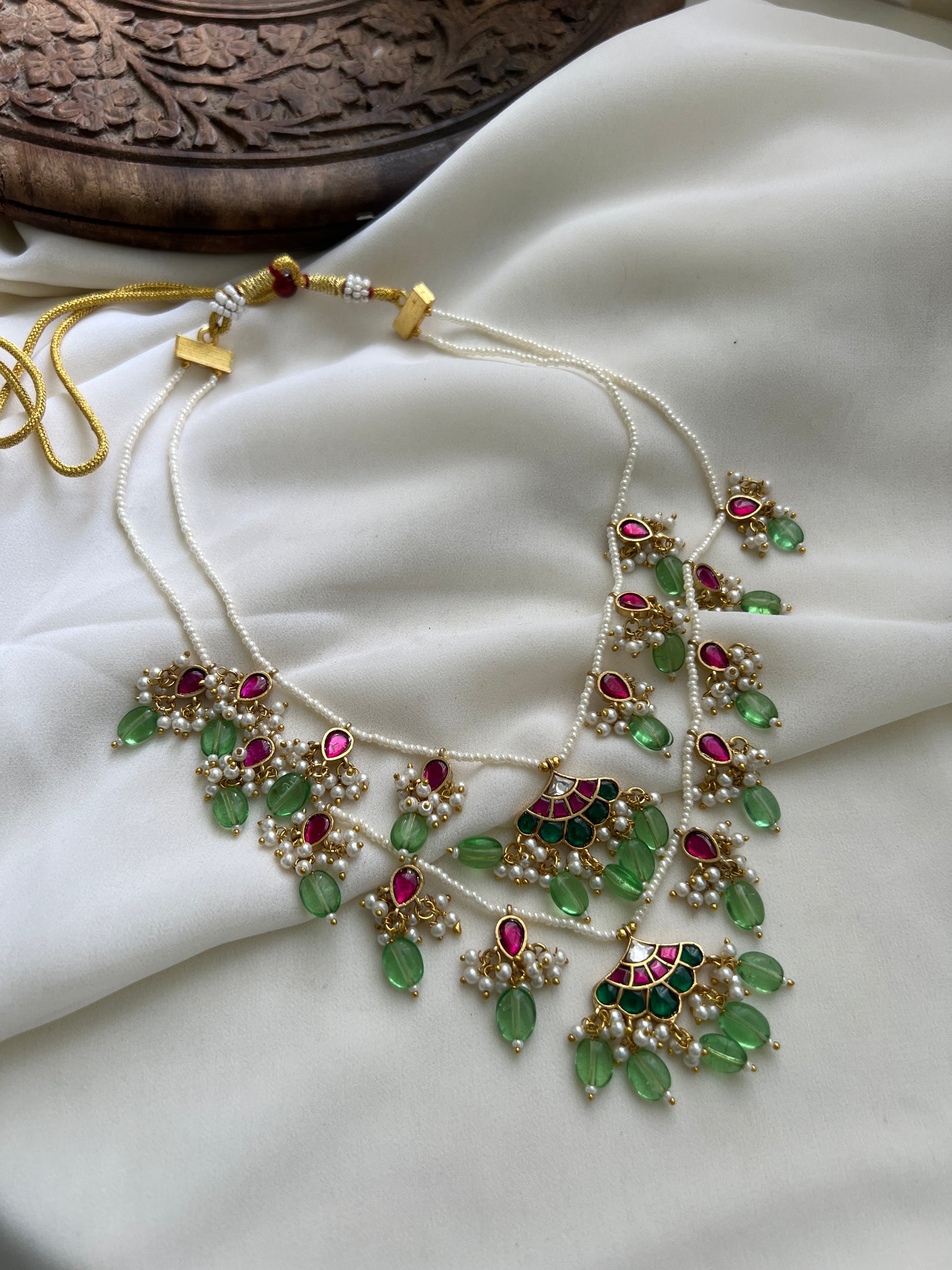 Two layer kundan haram