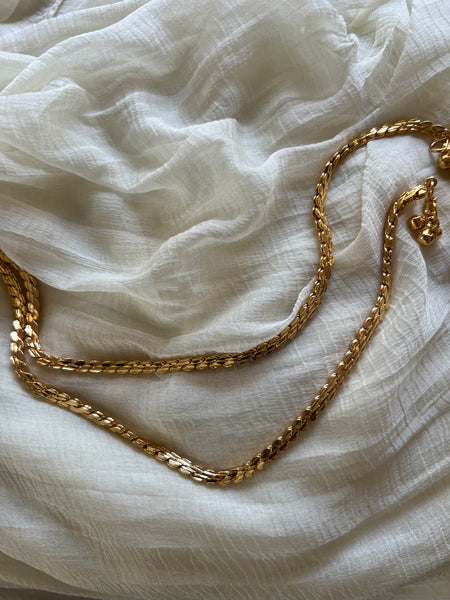 Gold look alike anklets A