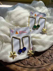 Star fish stone studs