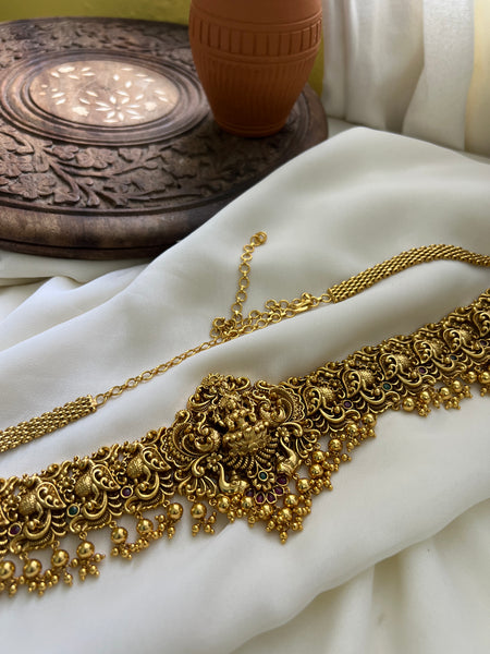 Nagas Lakshmi bridal hip chain
