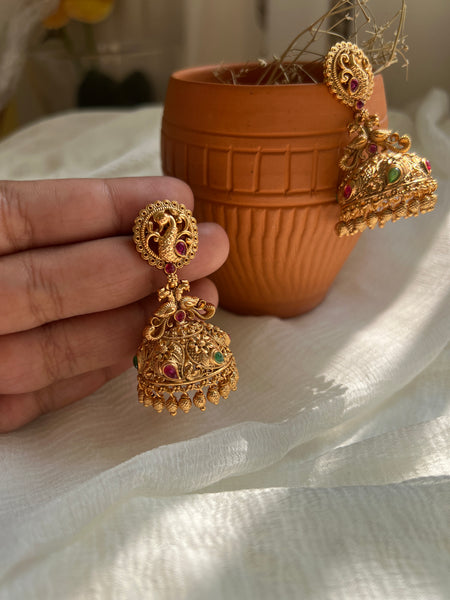 Lakshmi kemp jhumkas