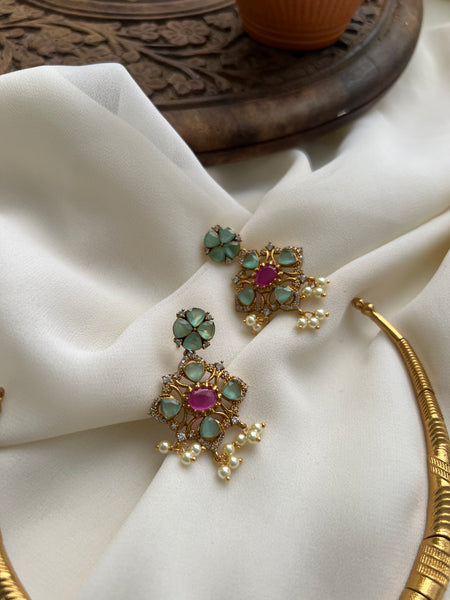 Designer stone hasli with studs
