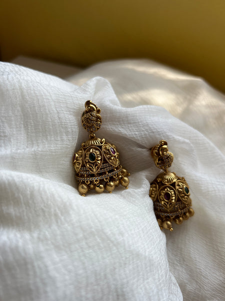 Antique designer jhumkas