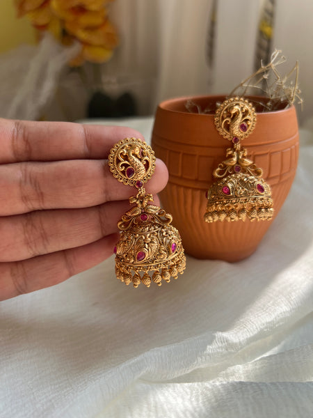 Lakshmi kemp jhumkas