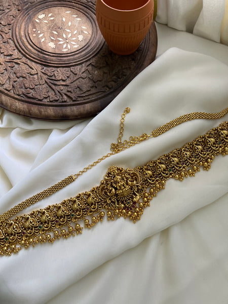 Nagas Lakshmi bridal hip chain