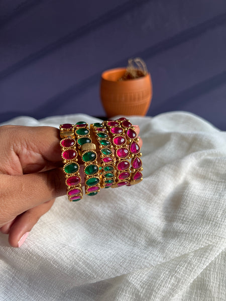 Oval Kemp kids bangle