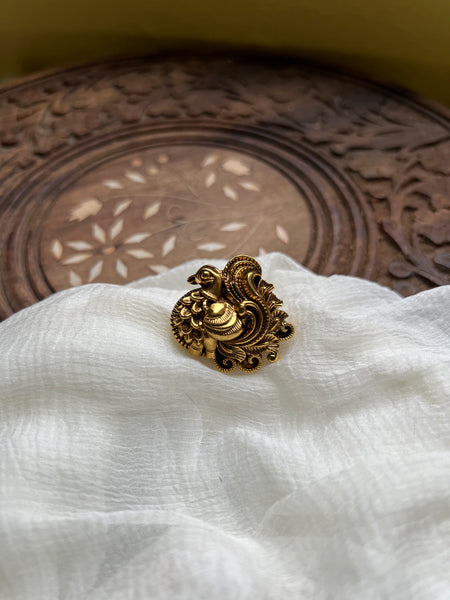 Nagas peacock ring