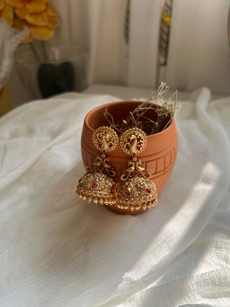 Lakshmi kemp jhumkas