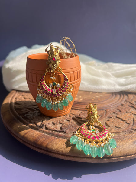 Ganesha Kundan Chaandbalis