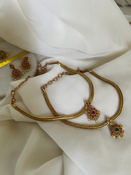 Vintage kemp article with tiny earrings