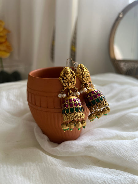 Nagas Lakshmi jhumkas