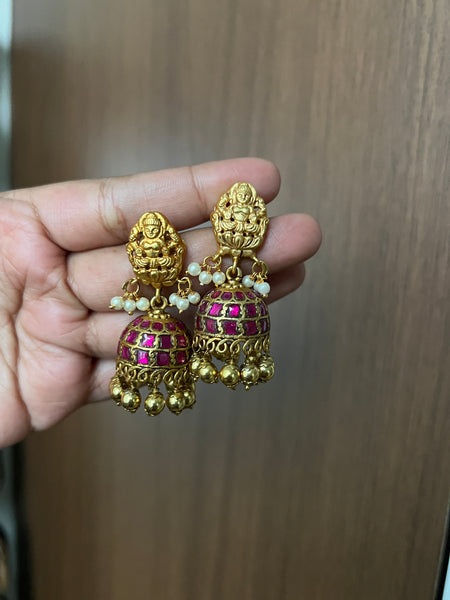Nagas Lakshmi jhumkas