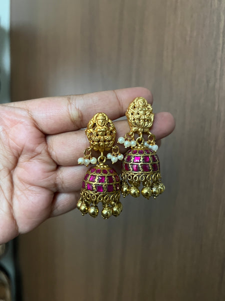 Nagas Lakshmi jhumkas