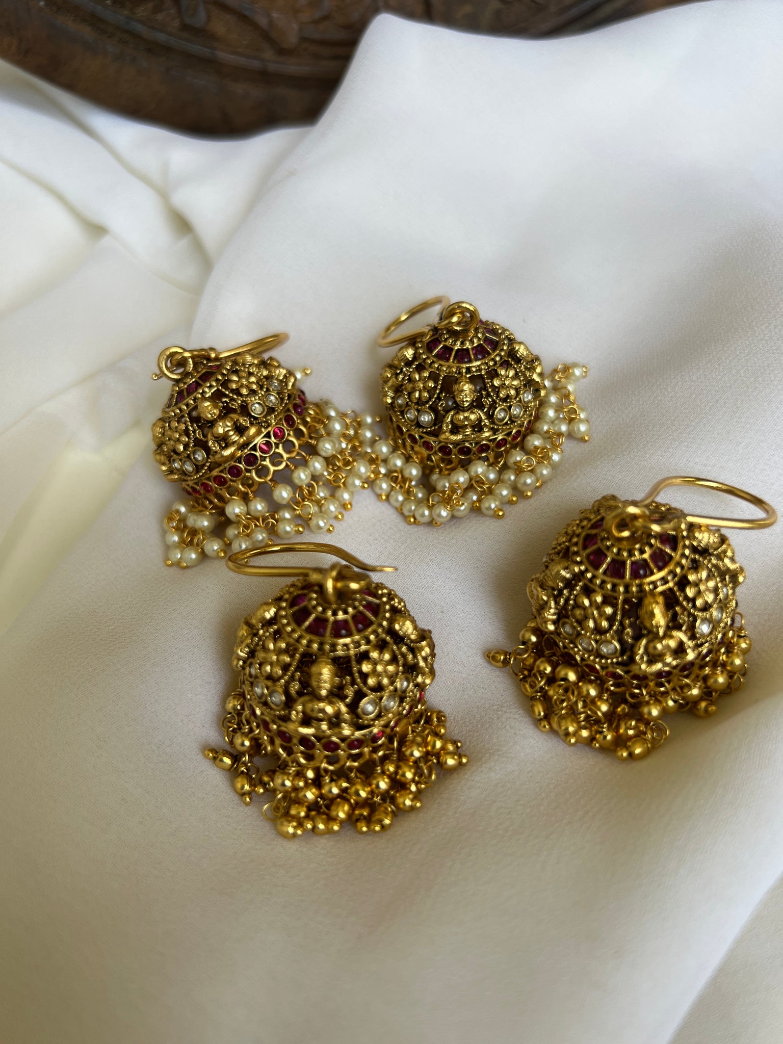 Kemp Lakshmi hook jhumkas A