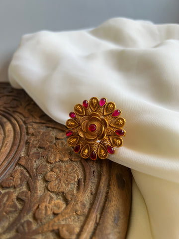 Kemp flower jumbo ring