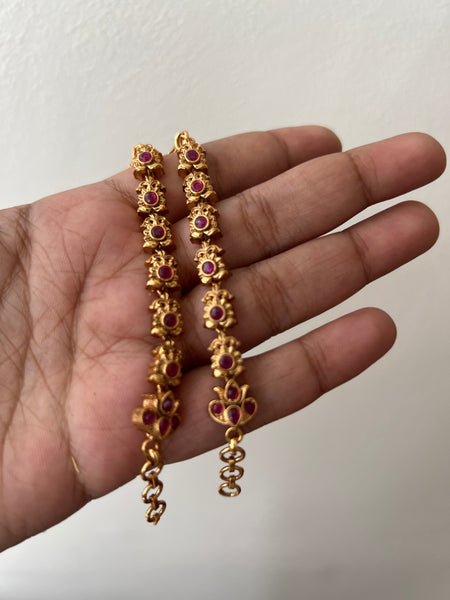 Kemp bridal earrings chain