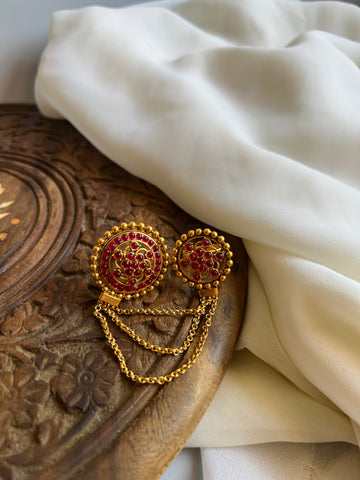 Kemp flower double ring