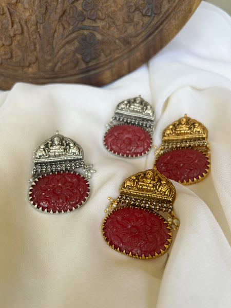 Carved stone Temple studs