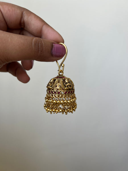 Kemp Lakshmi hook Jhumkas B