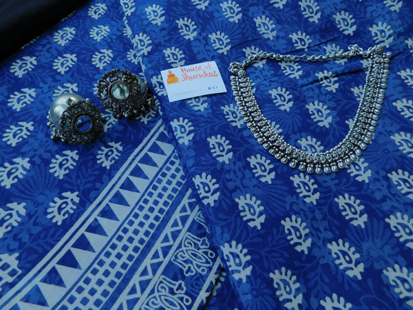 Paisley block printed